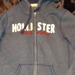 Hollister zip up jacket
